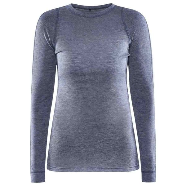 Craft Langærmet Basislag Core Wool Merino Grå S Kvinde