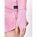 Miniatyrbillede 6 af 7: Craft Langærmet Basislag Pro Hypervent Wind Top Rosa L Kvinde