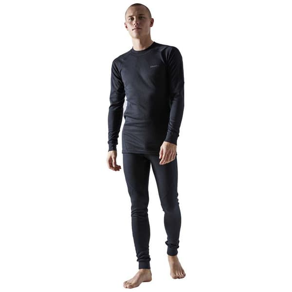 Craft Uppsättning Core Dry Svart XS Man