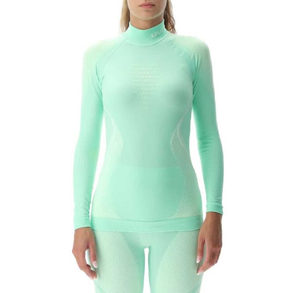 Uyn Pitkähihainen Turtle Neck-pohjakerros Evolutyon Valkoinen XS Nainen