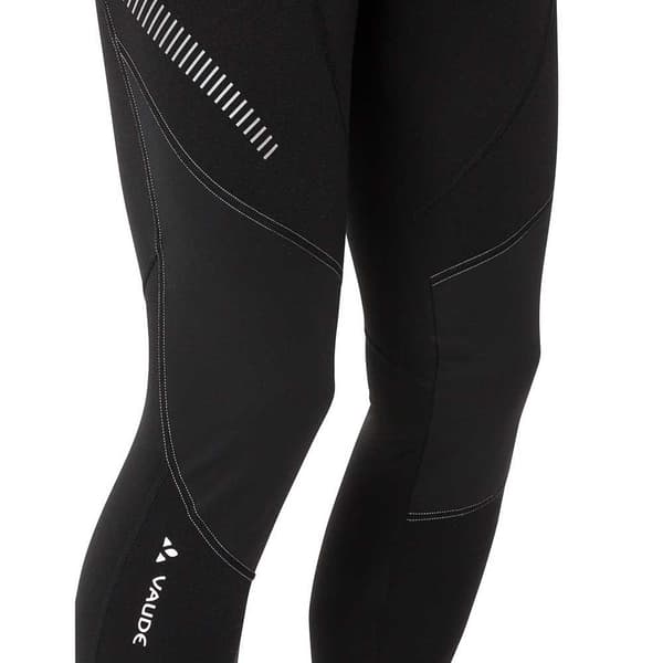 Vaude Bike Leggingsit Active Warm Sc Musta M Mies
