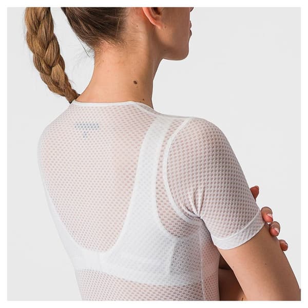 Castelli Kortärmad Baslager Pro Mesh Beige M Kvinna