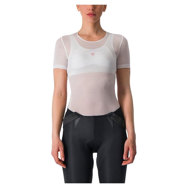 Castelli Kortärmad Baslager Pro Mesh Beige M Kvinna
