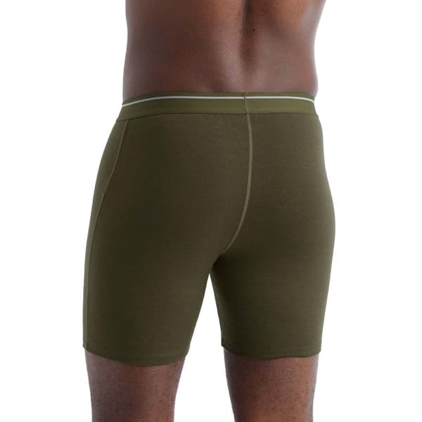 Icebreaker Merino Boxer Anatomica Long Vihreä XL Mies