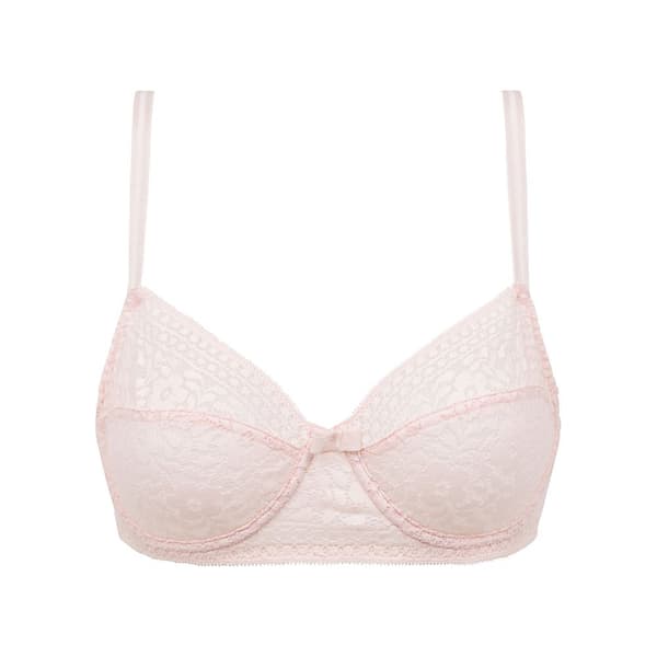 Dim Paris Bh Med Bøjler Med Blonder Sublim Beige 85 / B Kvinde