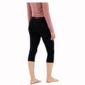 Pikkukuva 5 / 5: Icebreaker 200 Oasis Legless Merino 3/4 Leggingsit Musta XS Nainen