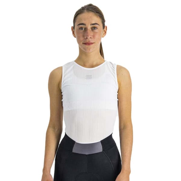 Sportful Ärmlös Baslager Pro Vit 2XL Kvinna