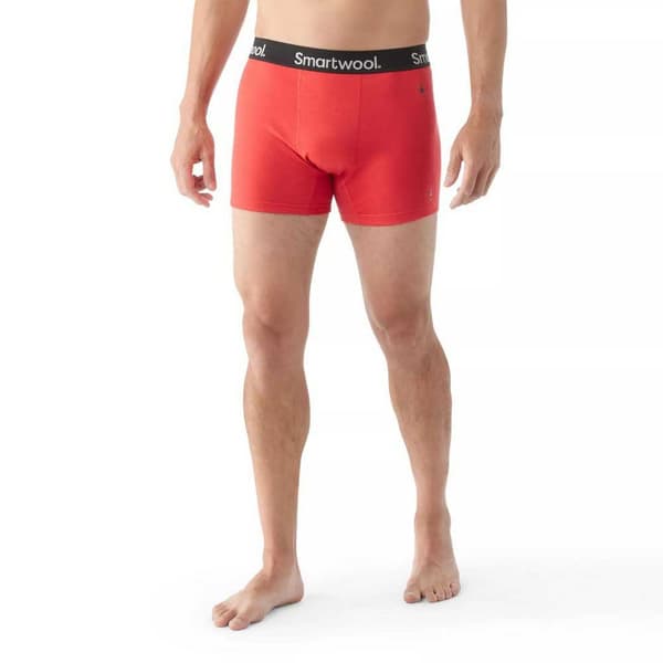 Smartwool Boxare Brief Röd M Man