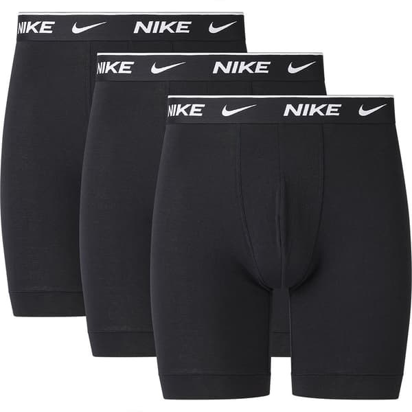 Nike Lång Boxer 3 Enheter Svart M Man