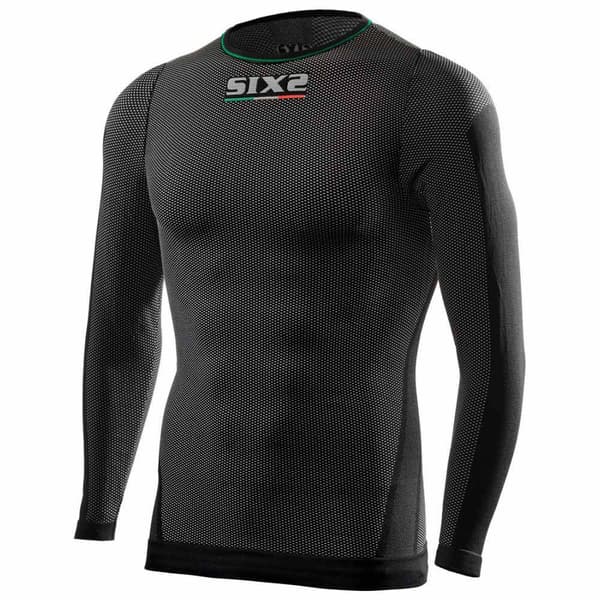 Sixs Långärmad Basskikt Ts2l Breezytouch Svart 3XL-4XL Man