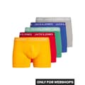 Miniatyrbild 1 av 7: Jack & Jones Larry Solid Plus Size Boxare 5 Enheter Flerfärgad 6XL Man