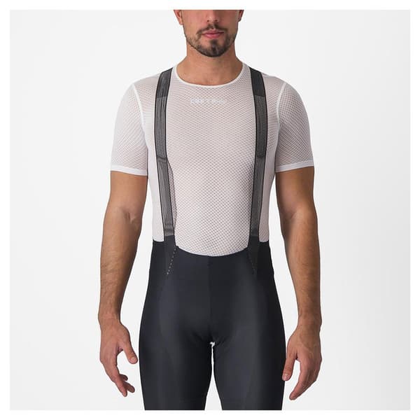 Castelli Kort Ærme Basislag Pro Mesh 2.0 Hvid XL Mand