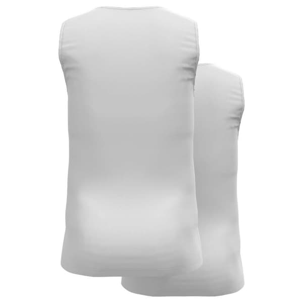 Odlo Ærmeløst Bundlag Active F-dry Light Eco Sports 2 Enheder Hvid 2XL Mand