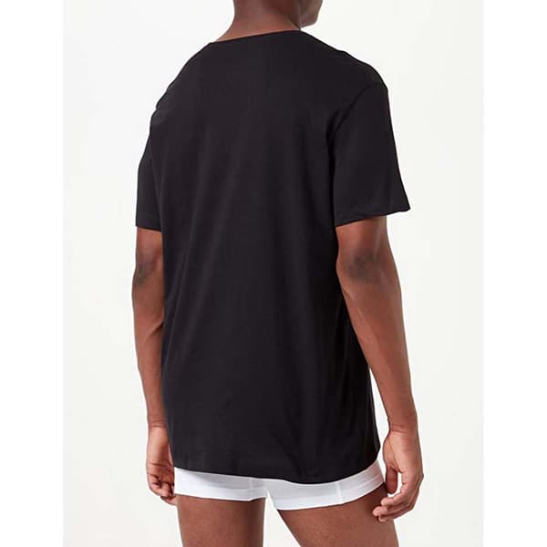 Boss Kortærmet Rundhalsbaselag Comfort 2 Enheder Sort 2XL Mand