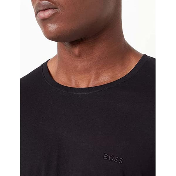 Boss Kortærmet Rundhalsbaselag Comfort 2 Enheder Sort 2XL Mand