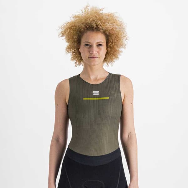 Sportful Pro Ärmlös Baslager Grönt XL Kvinna