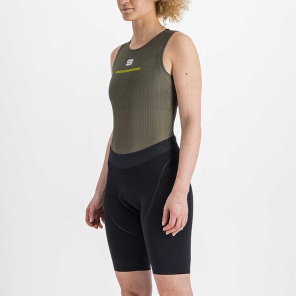 Sportful Pro Ärmlös Baslager Grönt XL Kvinna