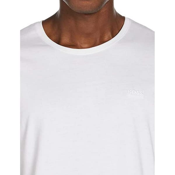 Boss Comfort Kortärmad Crew Neck Baslager 2 Enheter Vit M Man