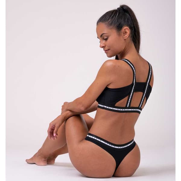 Nebbia G-streng Mesh Me Sort M Kvinde