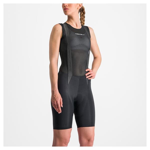 Castelli Pro Mesh Hihaton Aluspaita Musta M Nainen