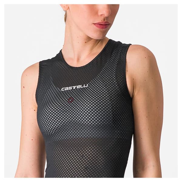 Castelli Pro Mesh Hihaton Aluspaita Musta M Nainen