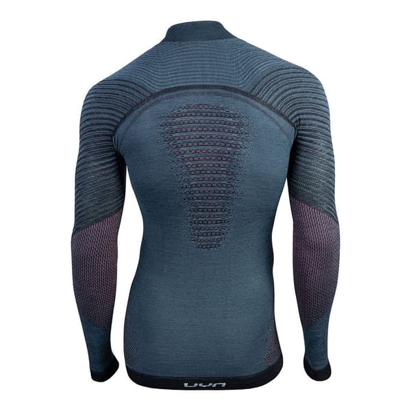 Uyn Fusyon Langærmet Baselayer Blå 2XL Mand