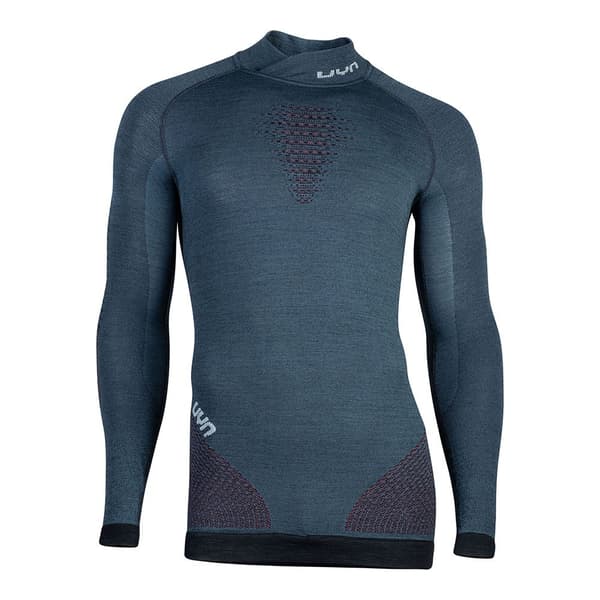 Uyn Fusyon Langærmet Baselayer Blå 2XL Mand