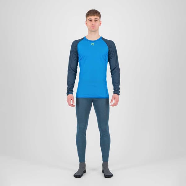 Karpos Dinamico Octa Langærmet Baselayer Blå XL Mand