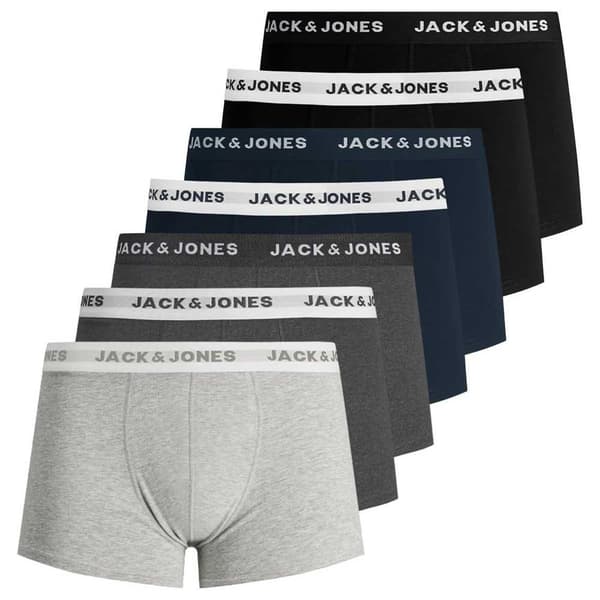 Jack & Jones Basic Bokser 7 Enheder Flerfarvet M Mand