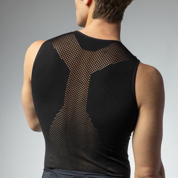 Ale S2 Summer Ærmeløs Baselayer Sort S-M Mand