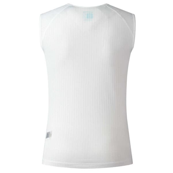 Shimano Vertex Ærmeløs Baselayer Hvid M Mand