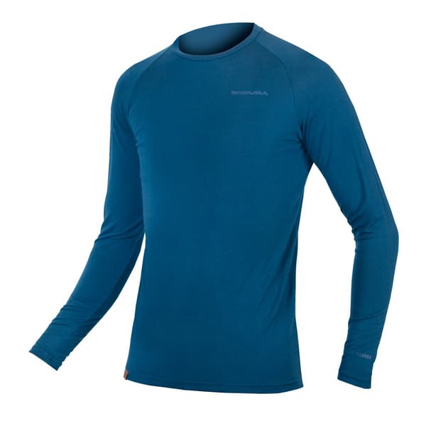 Endura Baabaa Långärmad Baslager Blå 2XL Man