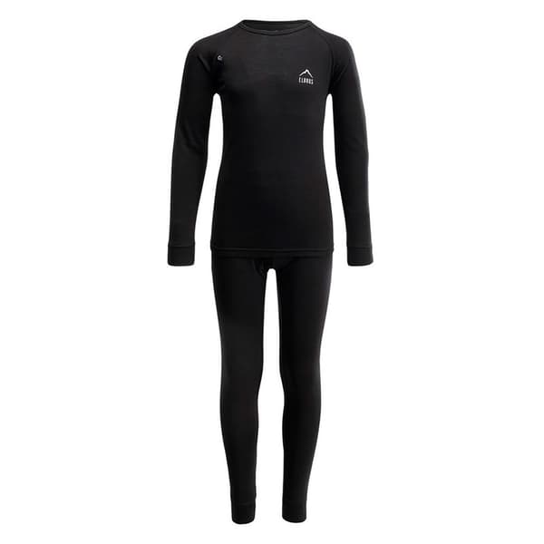 Elbrus Melor Merino Baslager Shorts Svart 13 Years Pojke