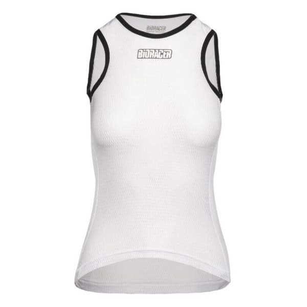 Bioracer Ns Ærmeløs Baselayer Hvid L Kvinde