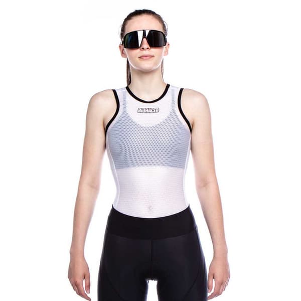 Bioracer Ns Ærmeløs Baselayer Hvid S Kvinde