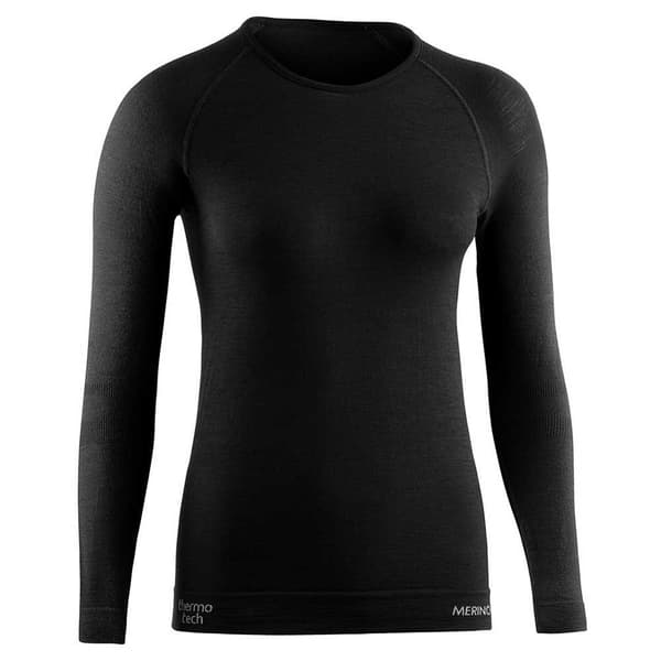 Lurbel Merino Lite Langærmet Baselayer Sort L Kvinde