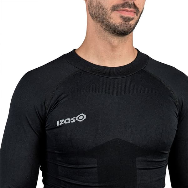 Izas Oslo Långärmad Baslager Svart 2XL Man