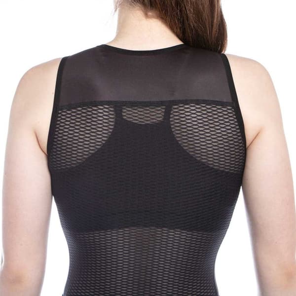 Bioracer Ns Ærmeløs Baselayer Sort XL Kvinde