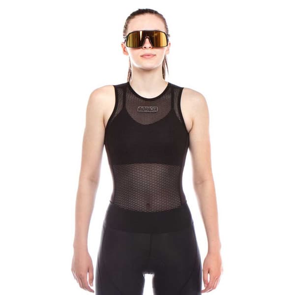 Bioracer Ns Ærmeløs Baselayer Sort XL Kvinde
