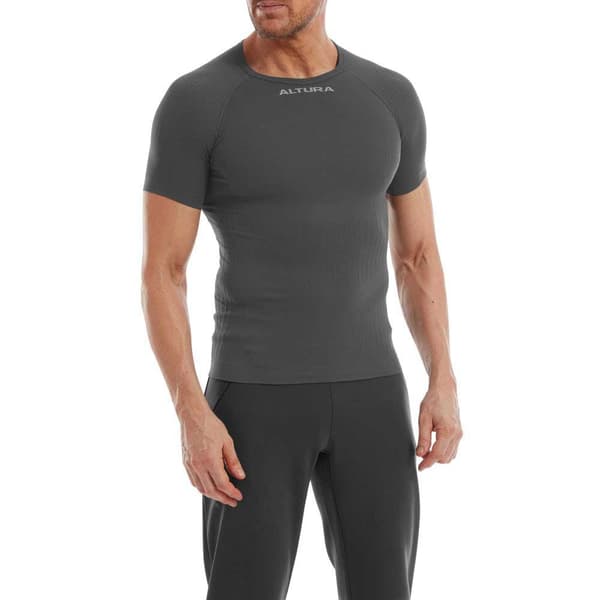 Altura Tempo Lyhythihainen Aluspaita Musta XL-2XL Mies