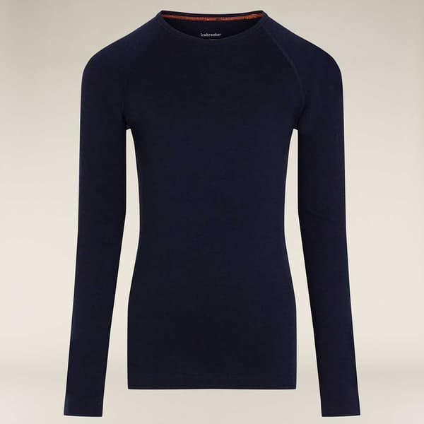 Icebreaker Merino 200 Oasis Langærmet Baselayer Sort 24 Months Dreng
