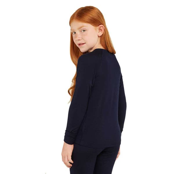 Icebreaker Merino 200 Oasis Langærmet Baselayer Sort 24 Months Dreng
