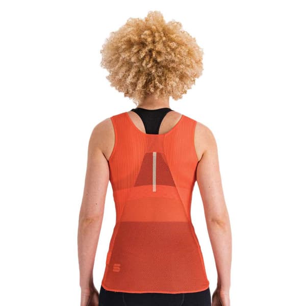 Sportful Pro Ärmlös Baslager Orange M Kvinna