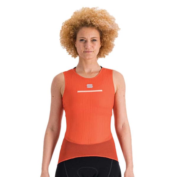 Sportful Pro Ärmlös Baslager Orange M Kvinna