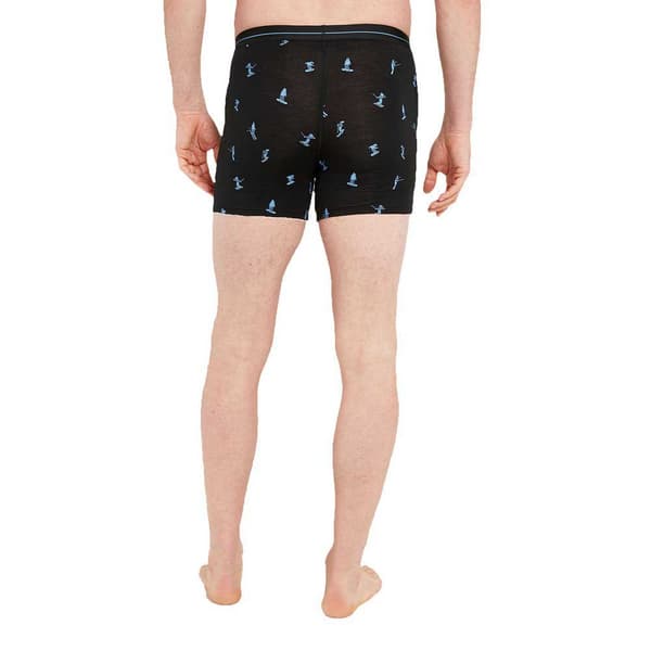 Icebreaker Merino 150 Anatomica Ski Day Boxare Svart S Man