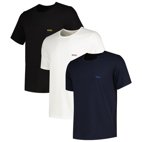 Boss Rn Classic 10243514 Lyhythihainen Aluspaita 3 Yksiköt Sininen XS Mies