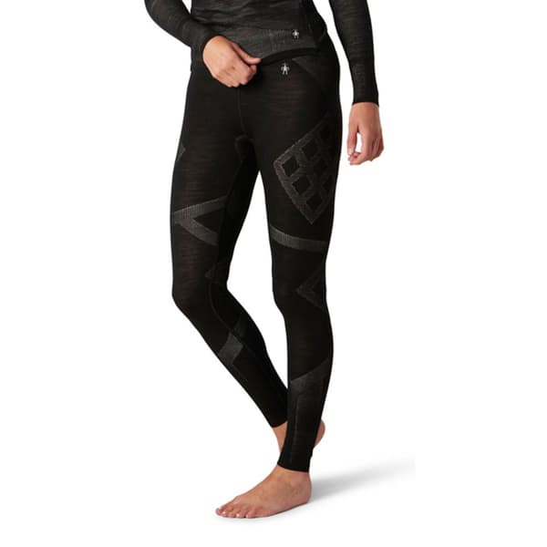 Smartwool Intraknit Thermal Merino Base Layer Baselagbukser Sort S Kvinde
