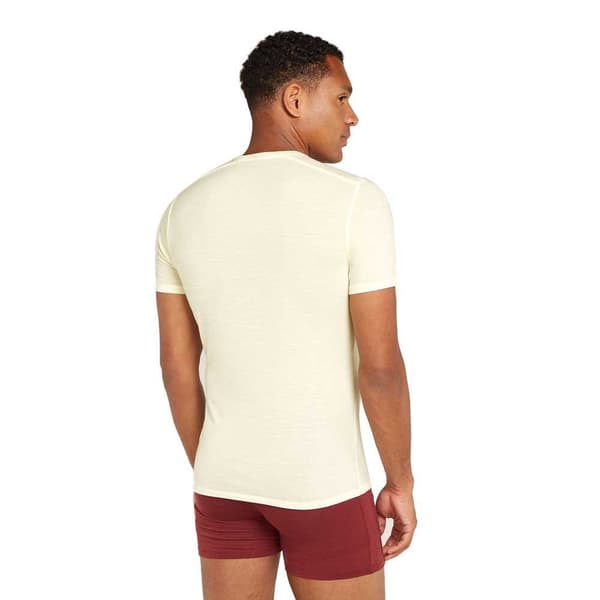 Icebreaker Merino 150 Anatomica Kortärmad Baslager Vit XL Man