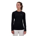 Miniatyrbillede 1 af 7: Columbia Midweight Stretch Langærmet Baselayer Sort XS Kvinde