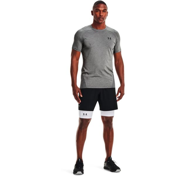 Under Armour Heatgear Compression Long Baselag Shorts Hvid 2XL / Regular Mand